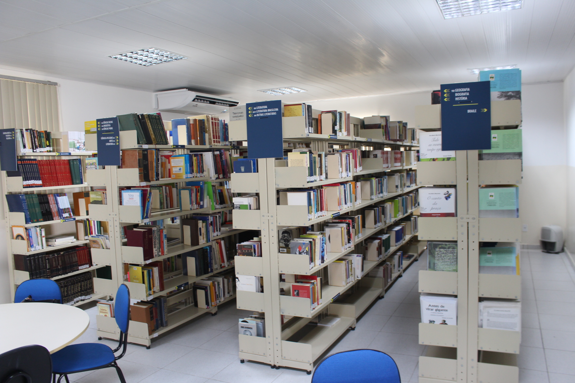  Biblioteca Natalice Barreto é uma boa opção para as férias