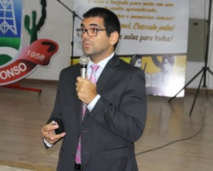  Promotor de Justiça, Dr. Moacir Silva, realiza palestra sobre Crimes Cibernéticos