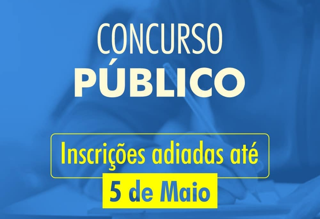  Atenção concurseiros: Prefeitura de Paulo Afonso prorroga inscrições do concurso até 5 de maio