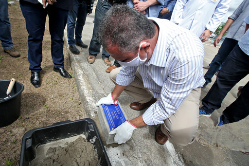  Governador Rui Costa lança a pedra fundamental do anexo oncológico do HMPA