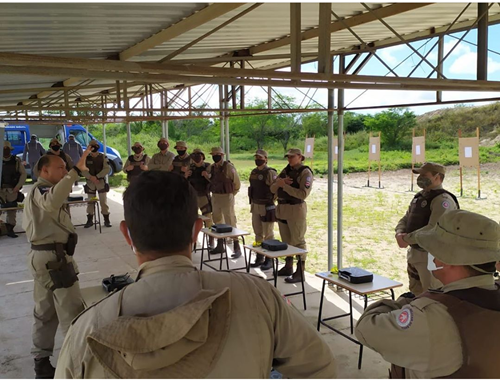  Concluída a capacitação para uso da pistola Glock G22 no 20º BPM