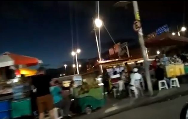  Vídeo: Aglomeração é flagrada em frente ao Shopping da Bahia