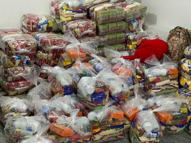  Bahiatursa distribui cestas básicas para profissionais de eventos