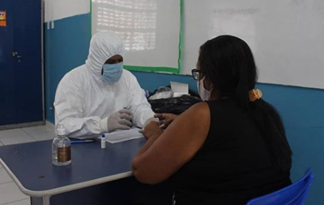  Secretaria de Saúde realiza ações de prevenção a Covid no Povoado Barriga