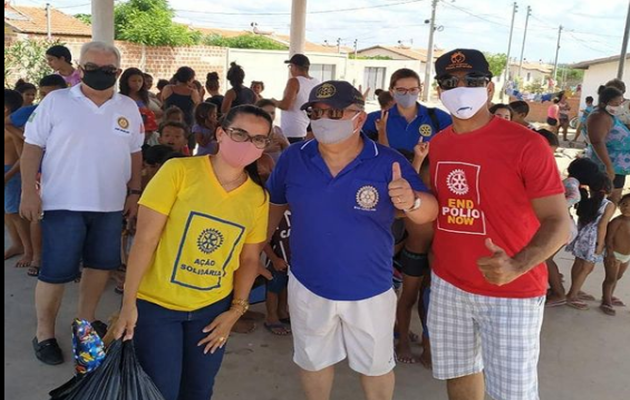  Campanha FAÇA UMA CRIANÇA FELIZ do Rotary Club Paulo Afonso