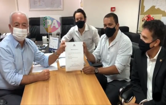  Mário Jr destaca a assinatura da ordem de serviço da restauração do acesso a Rio do Pires
