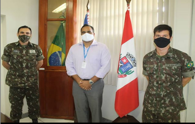  Administrador Regional de Paulo Afonso (CHESF) visita a 1ª Companhia de Infantaria