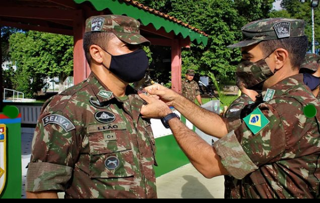  1ª Companhia de Infantaria realiza formatura alusiva aos militares da guarnição promovidos no dia 1º de junho