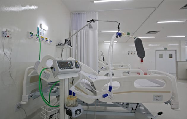  Covid-19: taxa de ocupação da UTI do Hospital de Urgência Covi-19 é de 0%