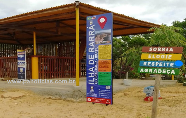  Turismo – Ilha de Rarrá – Glória Bahia! Litoral do sertão!