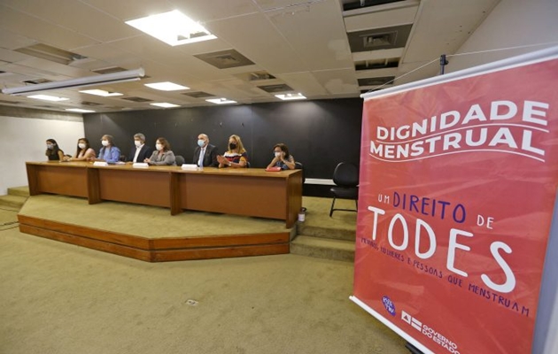  Projeto Dignidade Menstrual deve atender 206 mil estudantes da rede pública estadual