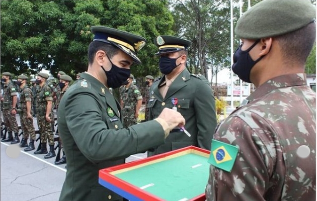  1ª CIA INF realiza formatura alusiva ao Dia da Independência do Brasil