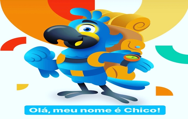  Nosso mascote tem nome e a partir de agora se chama Chico!