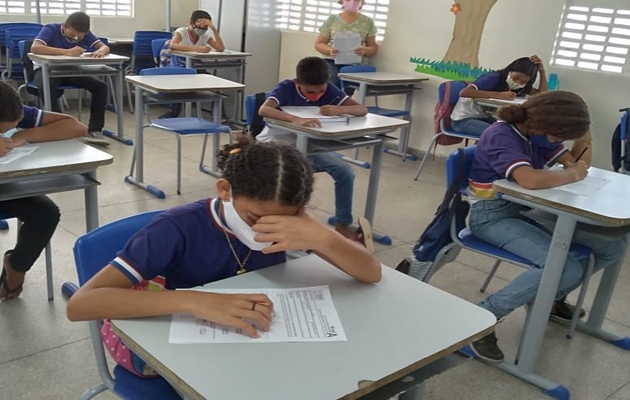  Alunos do 5ª ano da rede municipal de ensino participam da 3ª OBMEP