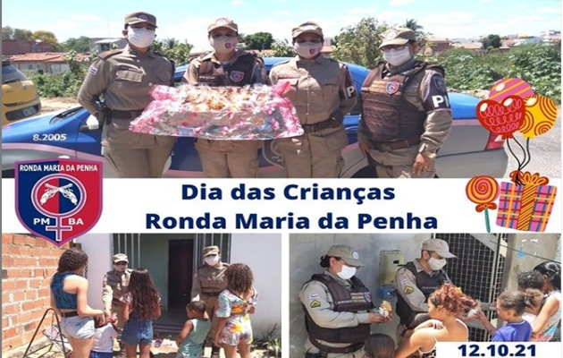  Dia das Crianças Ronda Maria da Penha – Por um doce dia