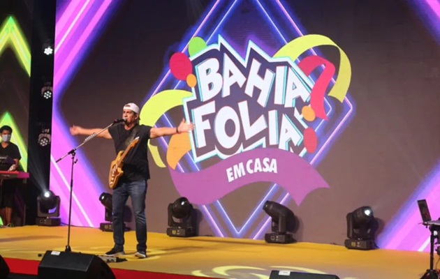  Grandes nomes da música baiana se reúnem no ‘Bahia Folia em Casa’; shows serão transmitidos no final de semana