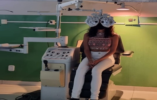  Alunos da rede municipal de ensino realizam consulta oftalmológica através do Programa Ver Melhor