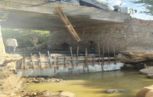  Tem inicio as obras na ponte do Rio do Sal