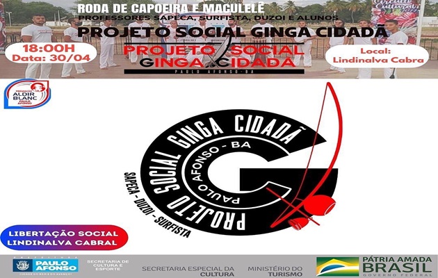  Circuito Cultural apresenta o projeto Social Ginga Cidadã e Oficina de Artesanato