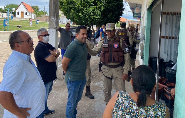  Prefeito David Cavalcanti anuncia reforma do Posto Policial no centro comercial da cidade de Glória – BA