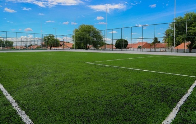  Parque Moxotó terá campo de futebol society com grama sintética