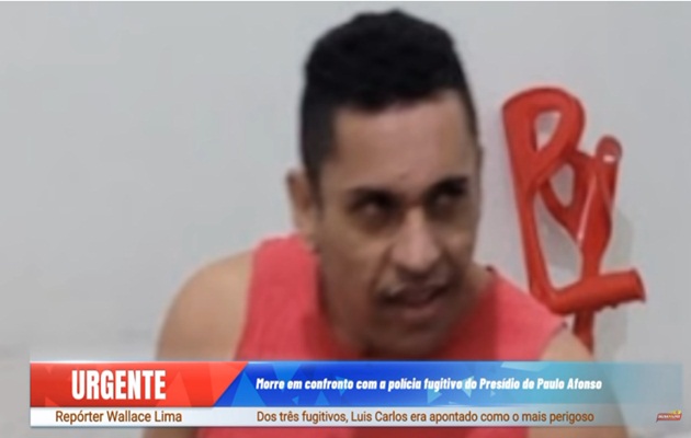  Fugitivo do Presídio de Paulo Afonso morre em confronto com militares da CIPE Nordeste