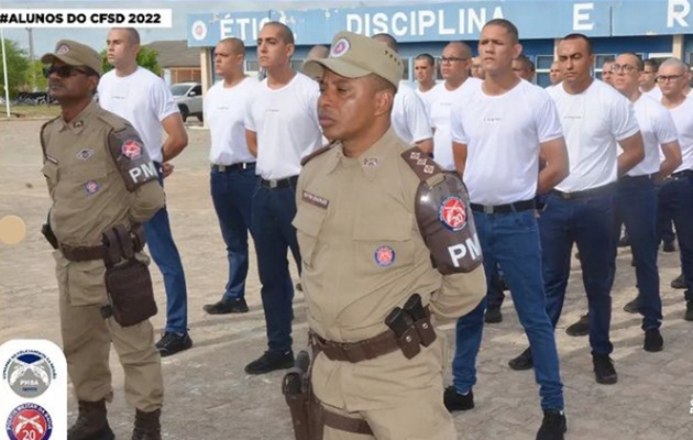  20º Batalhão de Polícia Militar realizou solenidade de recepção dos alunos do CFSD 2022