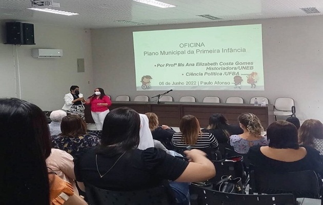  Oficina discutiu ações e políticas públicas para Construção do Plano Municipal da Primeira Infância