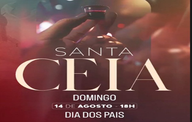  Domingo é dia de Santa Ceia na Comunidade das Naçōes Paulo Afonso/BA