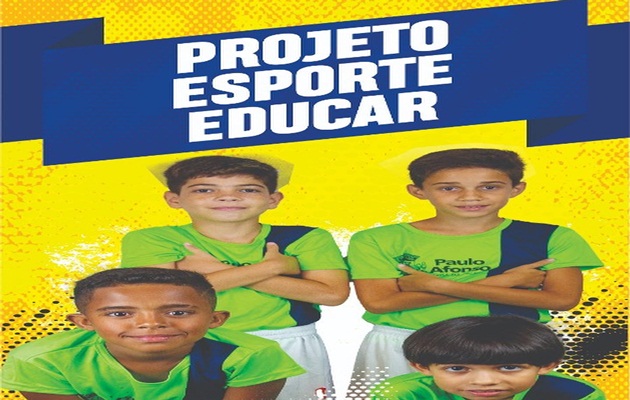  Projeto Esporte Educar abre inscrições para crianças de 7 a 14 anos nas modalidades Futsal, Capoeira, Vôlei e Jiu Jitsu
