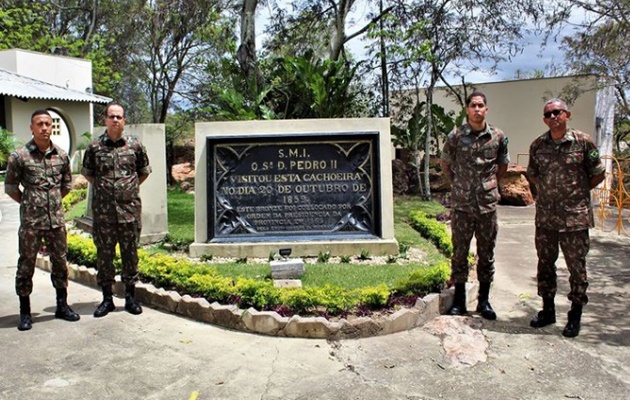  Visita técnica da Seção de Patrimônio Imobiliário e Meio Ambiente da 6ª Região Militar , na 1ª Companhia de Infantaria