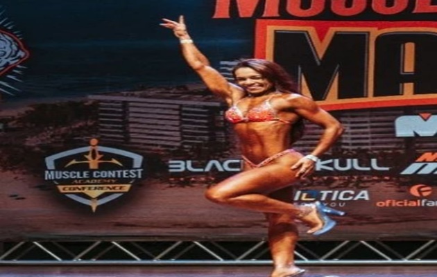  Pauloafonsina Jane Silva é campeã do Musclecontest Internacional em Maceió