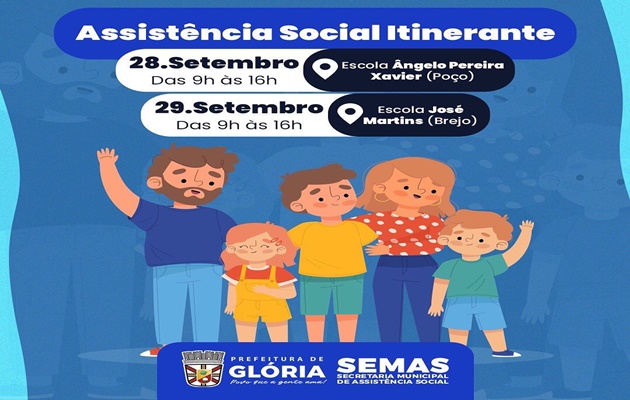  SEMAS promove Assistência Social Itinerante