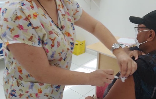 Em mais uma etapa da vacinação contra a Covid-19, foram aplicadas 2.717 doses