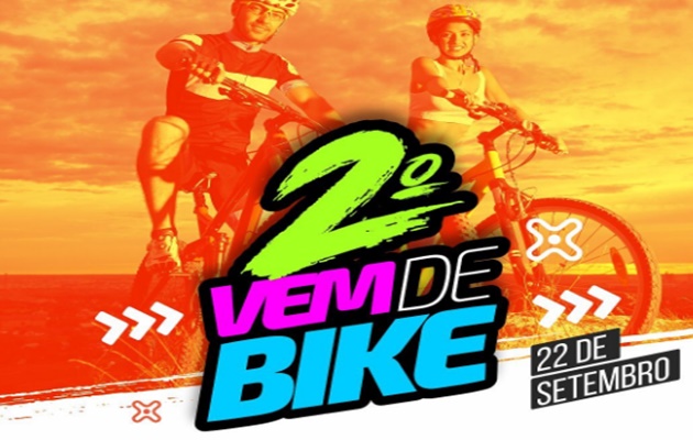  Em 22 de setembro, tem a 2ª edição do Vem de Bike