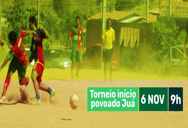  Campeonato da Área Rural, realiza torneio início no povoado Juá, no dia 6