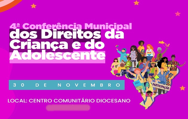  Prefeitura de Glória e CMDCA realizam a 4ª Conferência Municipal dos Direitos da Criança e do Adolescente