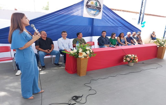  Prefeitura de Glória entrega a ampliação e requalificação da Escola Manoel José de Sá, na Agrovila 5 – Borda do Lago