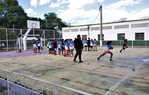  Alunos da Escola Municipal Casa da Criança de Ensino Fundamental participam do PROFESP na 1ª Companhia de Infantaria