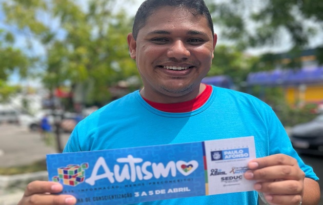  Programação da Semana de Conscientização do Autismo
