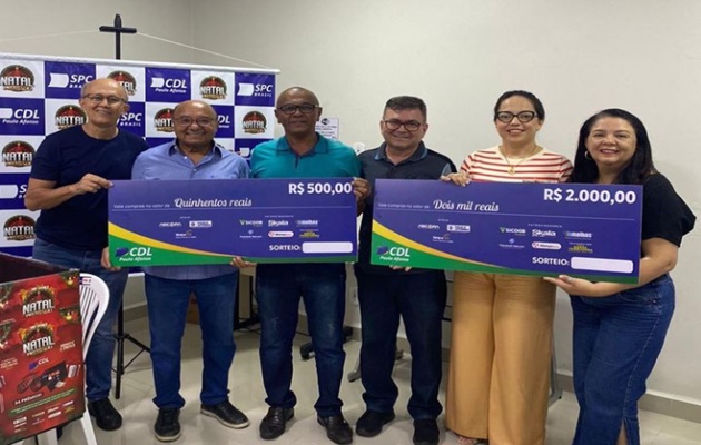  CDL Paulo Afonso realiza o primeiro sorteio do Natal Premiado 2023