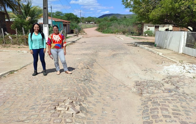  Calçamento do Povoado Olhos D’Água de Souza passará por manutenção