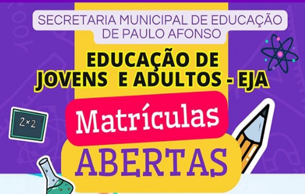  Secretaria de Educação realiza – a Chamada Escolar /2024 para alunos da EJA