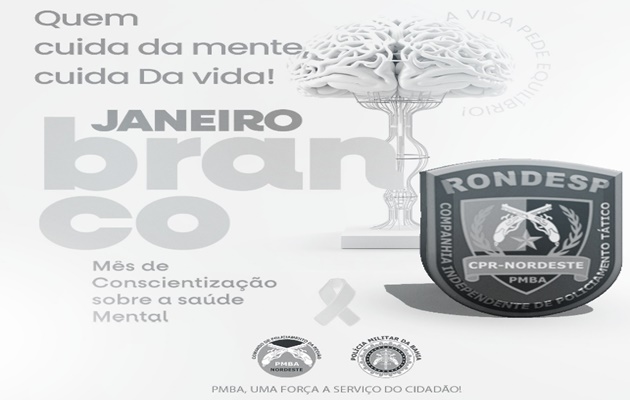  RONDESP Nordeste destaca a importância da saúde mental e do bem-estar, neste mês do Janeiro Branco