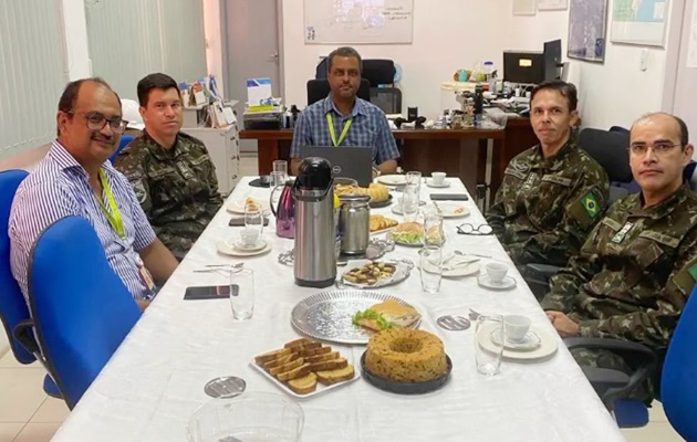  Reunião entre o Diretor Operacional Regional da CHESF, Sr Elerson e o Tenente-Coronel Matias Júnior