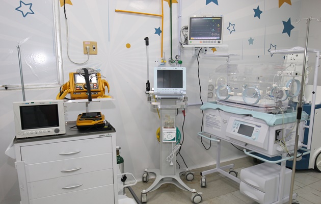  UTI Neonatal do HNAS está em fase de finalização e será entregue em breve