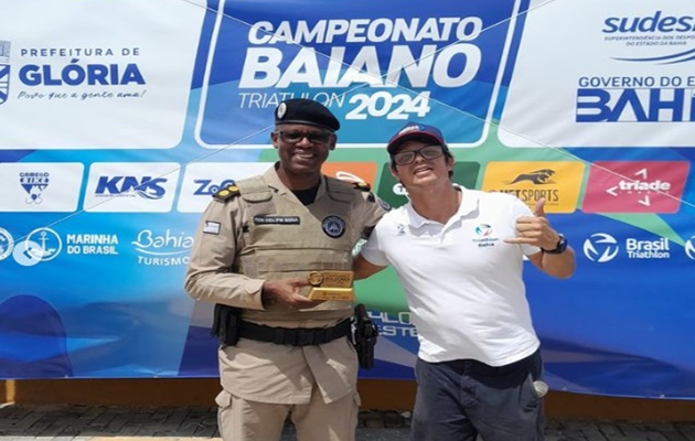  20º BPM presente na 2ª Etapa do Campeonato Baiano de Triathlon”, na cidade de Glória/BA