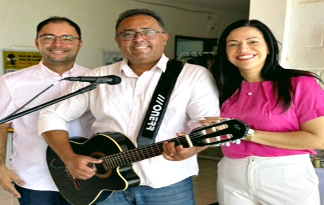  Evinha, Galinho e Paulinho, participam de ação social em alusão ao Novembro Azul no Recanto Solidário
