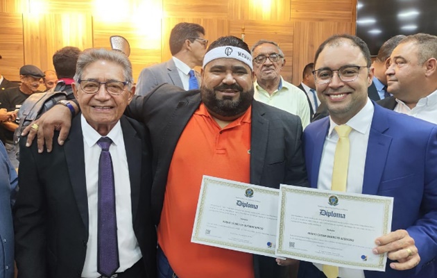  Solenidade de Diplomação dos vereadores, vice-prefeito e prefeito 2025/2028