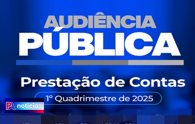  Controladoria do Município realiza Audiência Pública de Prestação de Contas do 1º Quadrimestre de 2025
